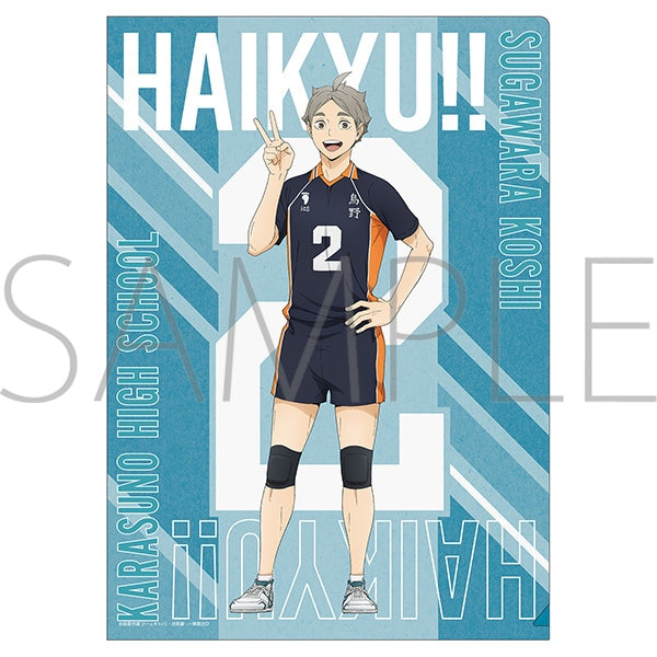 TOHO《排球少年！！》背號系列 透明文件夾