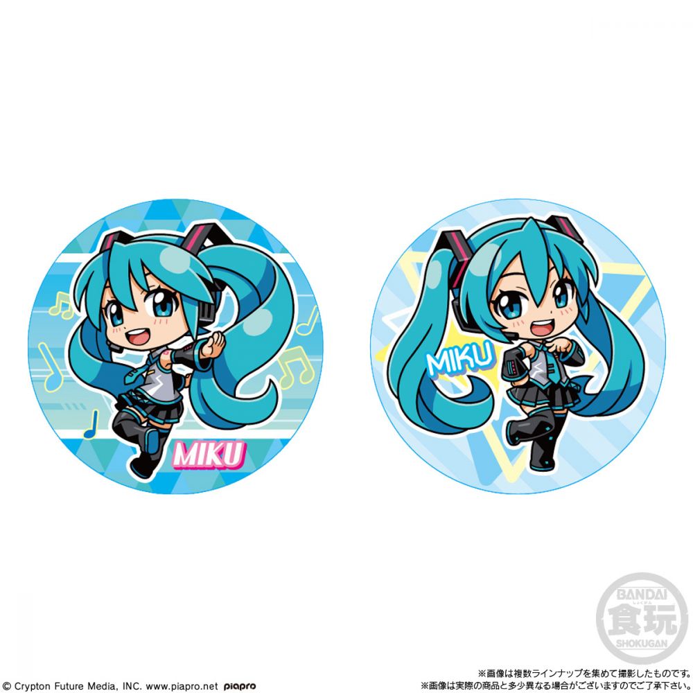 Bandai Candy Toy 初音未來刺繡襟章