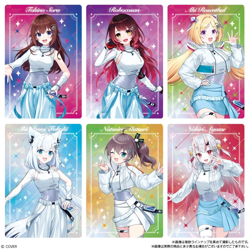 Bandai Candy Toy HOLOLIVE 威化餅卡 VOL.6