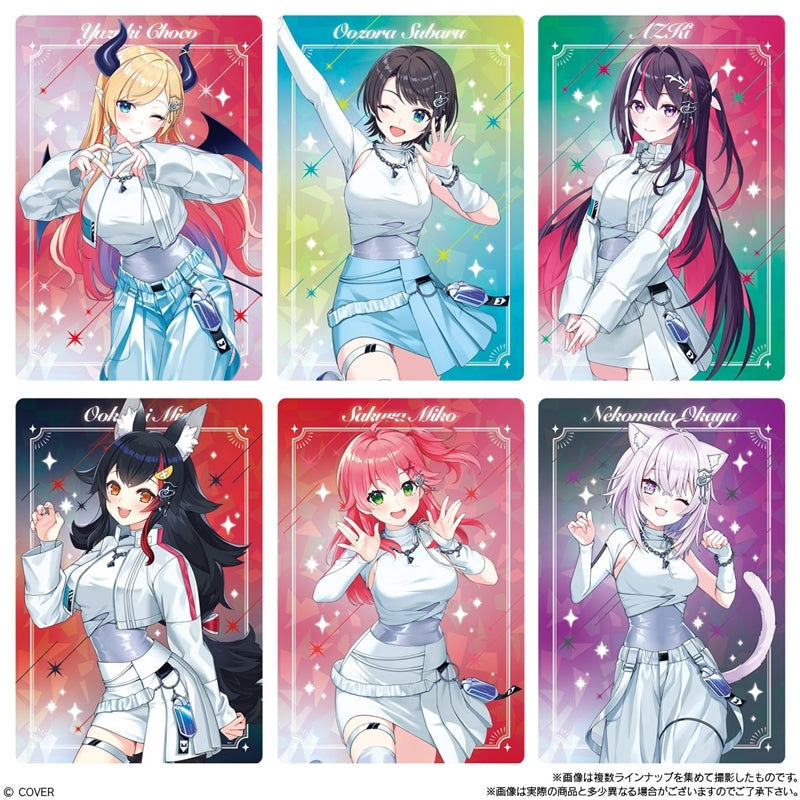 Bandai Candy Toy HOLOLIVE 威化餅卡 VOL.6
