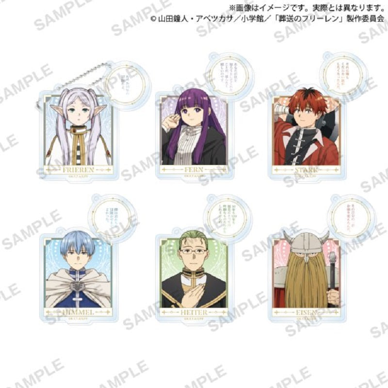 Bushiroad Creative 扭蛋《葬送的芙莉蓮》對白框二連壓克力匙扣