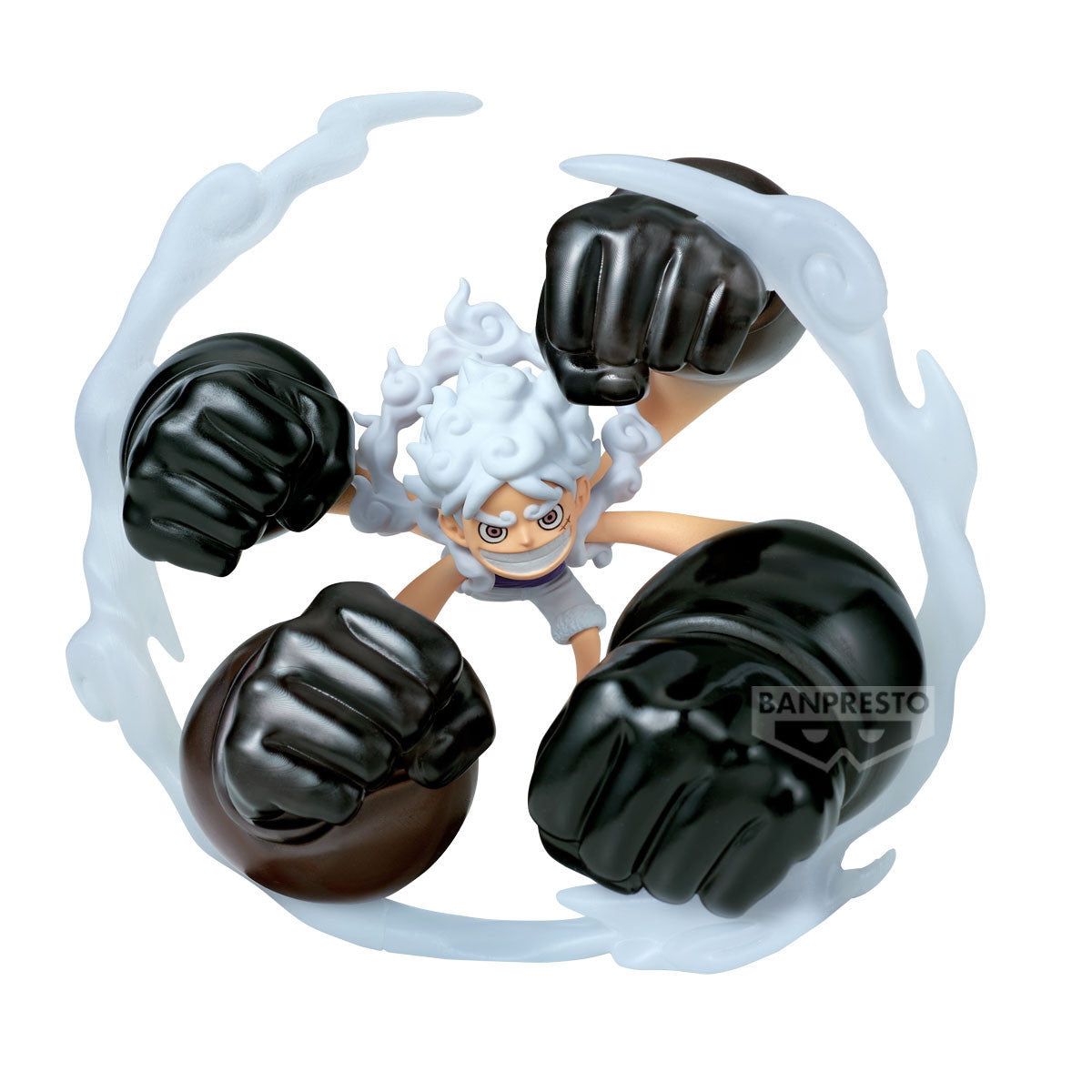 Banpresto [WCF SPECIAL] 海賊王 路飛 五檔 橡膠白槍亂打