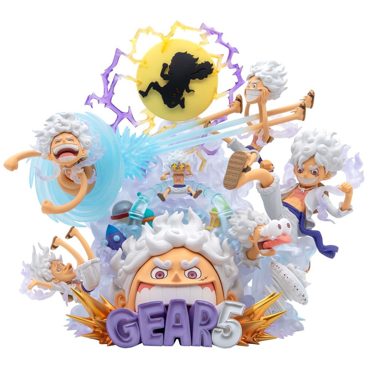 《預訂》Bandai [WCF Premium] 海賊王 五檔路飛 [WCF x SHF] SET裝 - Microworks ACG