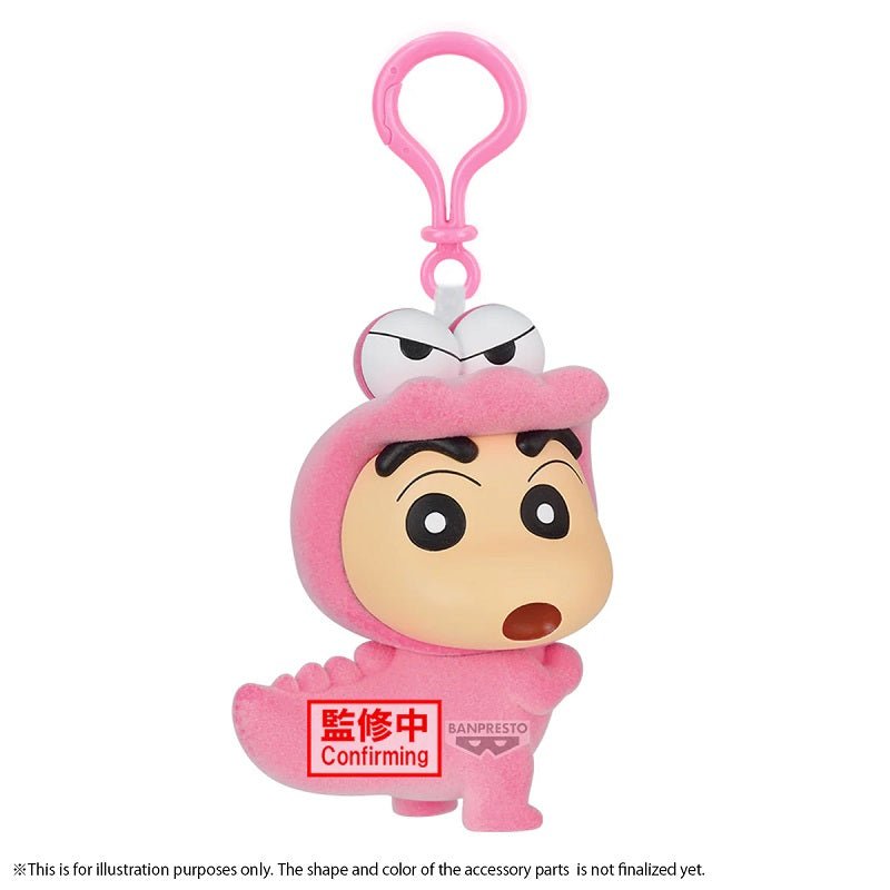 《預訂》Banpresto [FLUFFY PUFFY] 蠟筆小新絨毛公仔 小新 鱷魚山先生造型 - Microworks ACG