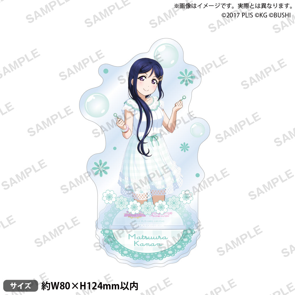 Bushiroad Creative《LoveLive!學園偶像祭》亞克力立牌Aqours 肥皂泡Ver. 松浦果南