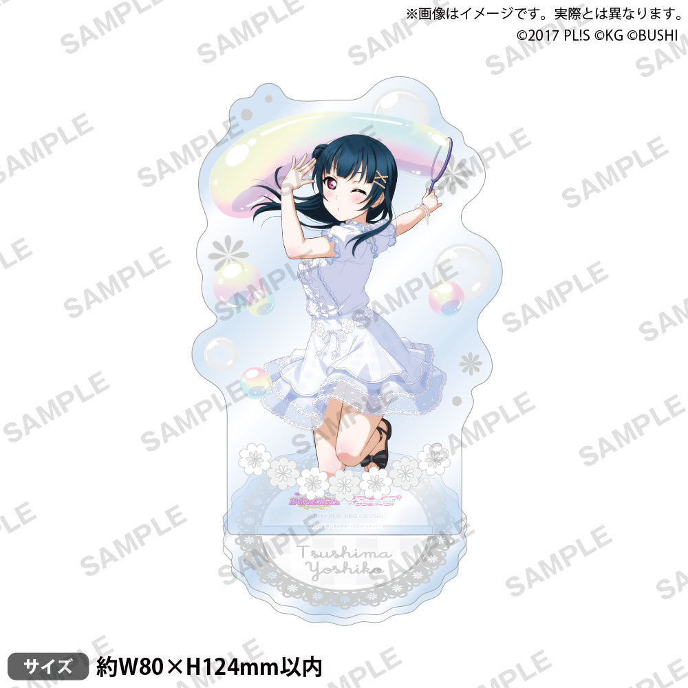 Bushiroad Creative《LoveLive!學園偶像祭》亞克力立牌Aqours 肥皂泡Ver. 津島善子