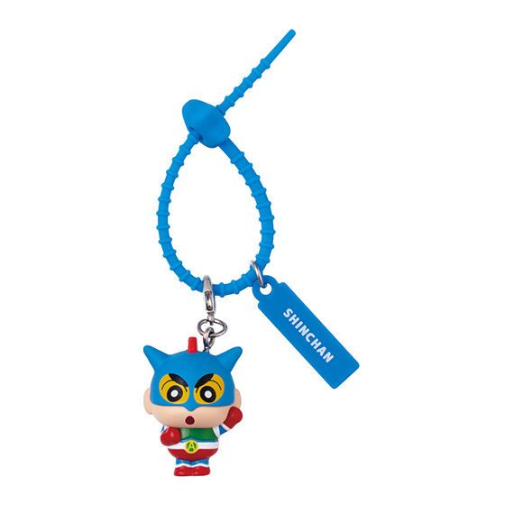 Bandai 扭蛋 蠟筆小新 色彩繽紛吊飾