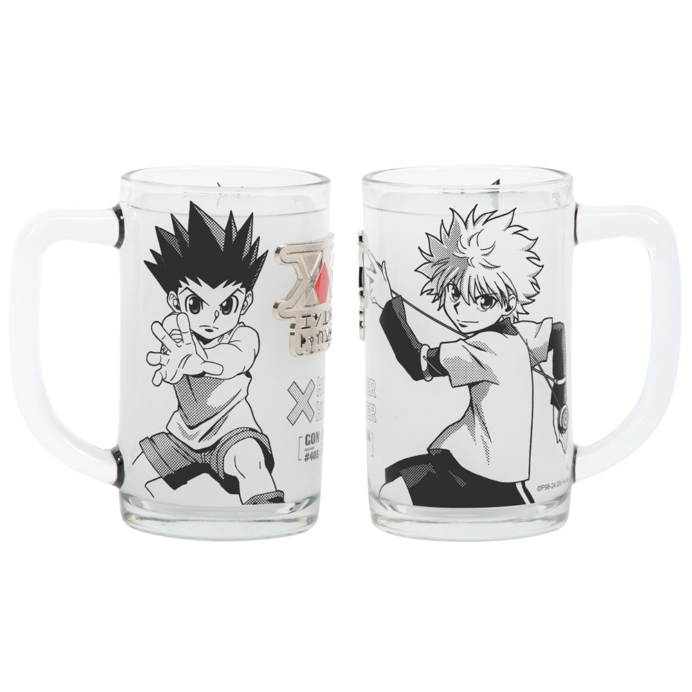 Hunter x Hunter 尊爵玻璃水杯 B款 傑+奇