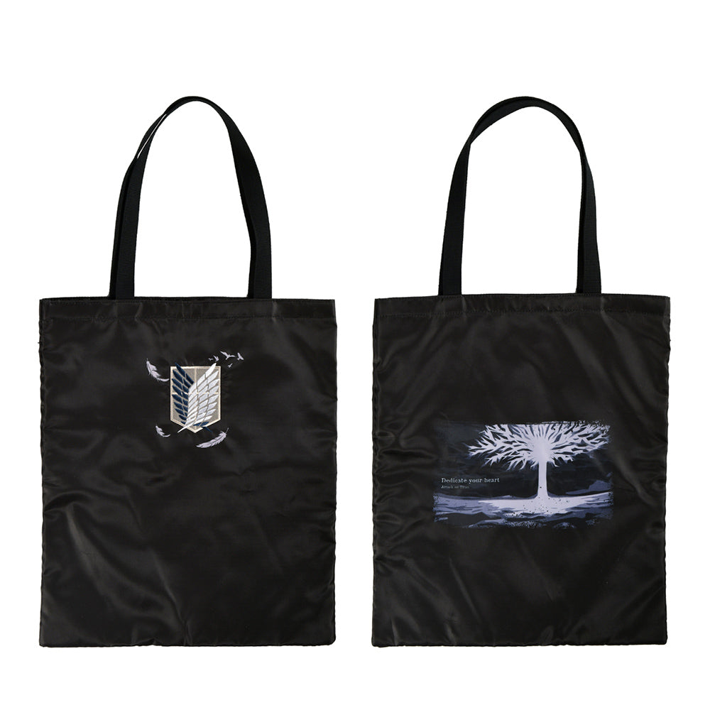 進擊的巨人 經典刺繡托特包 A款 調查兵團