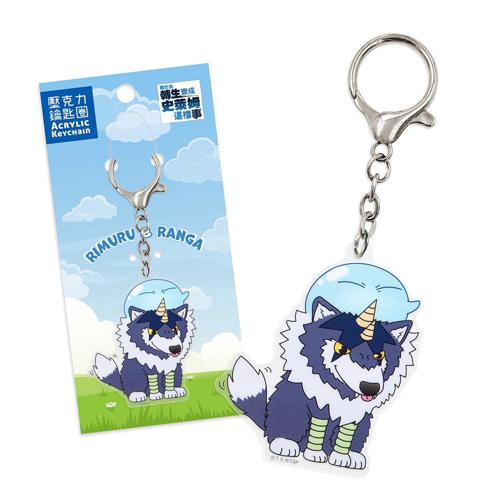 轉生史萊姆 壓克力鎖匙扣 G款 嵐+史