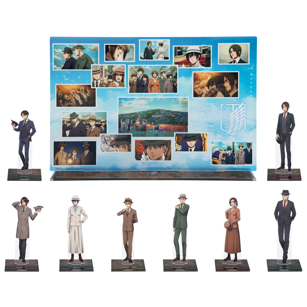 進擊的巨人 背景壓克力立牌(大) A款