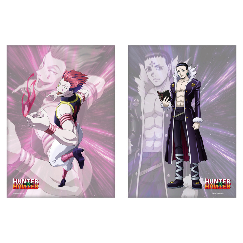 HUNTERxHUNTER 全職獵人 透明小海報(2入) C款 西+團