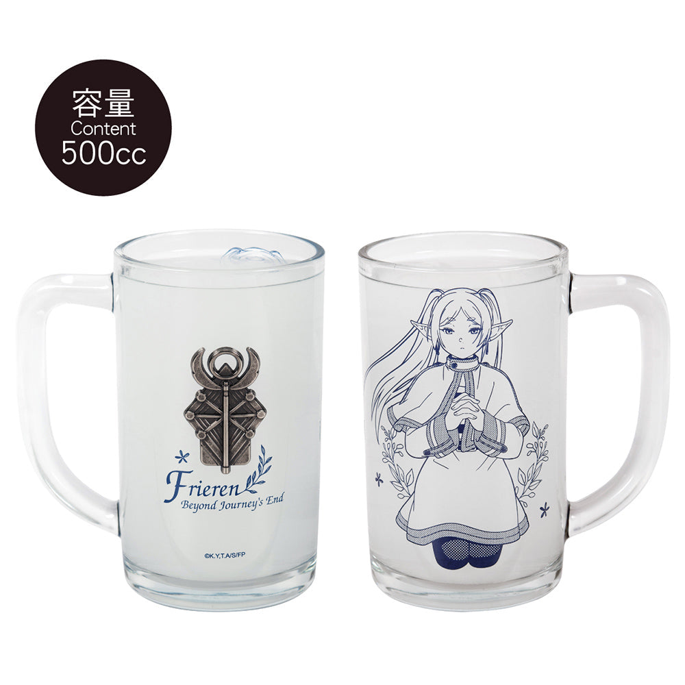 葬送的芙莉蓮 尊爵玻璃水杯 B款 芙莉蓮 +聖杖