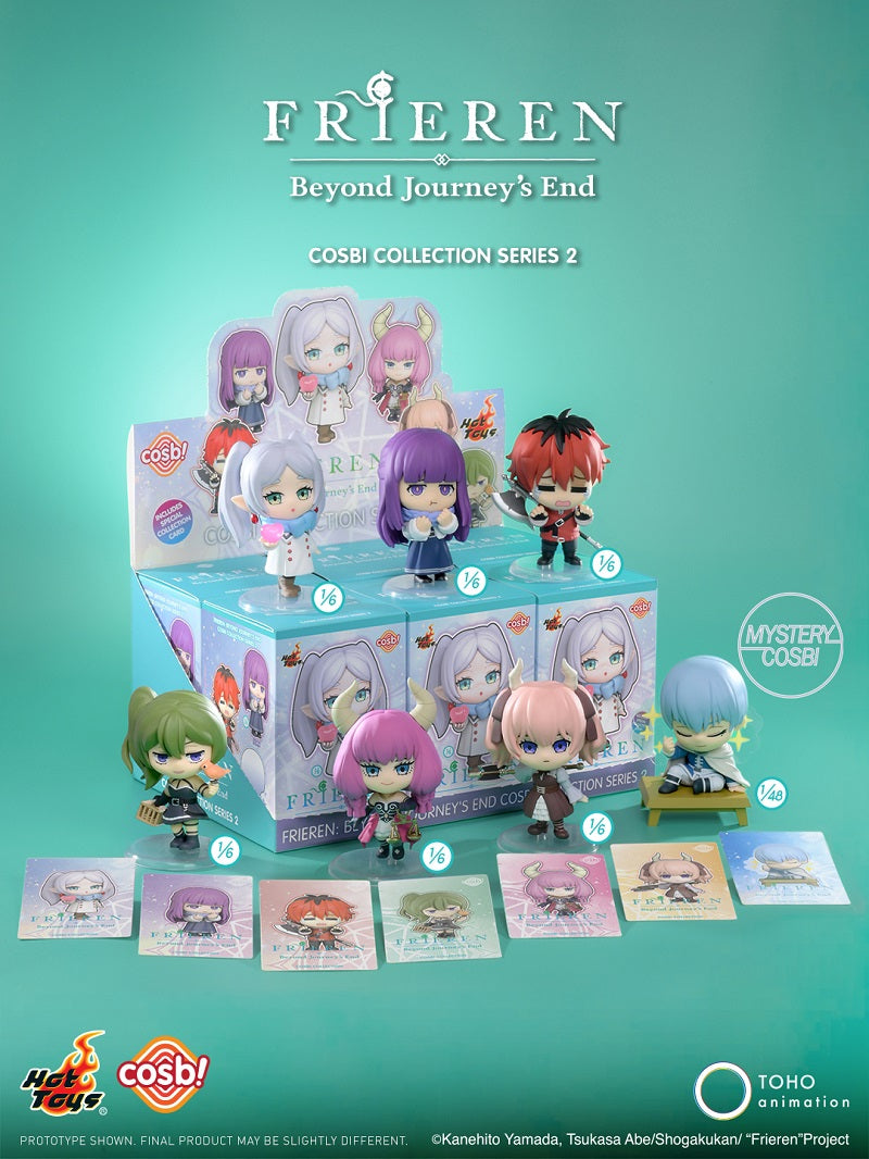 Hot Toys《葬送的芙莉蓮》COSBI 盲盒迷你人偶 Series 2 盲抽1個 (共6+1隱藏款)