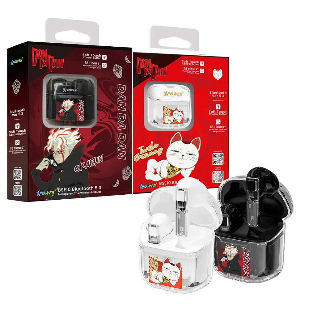 XPower x 膽大黨 BSE10 透明真無線藍牙5.3藍牙耳機