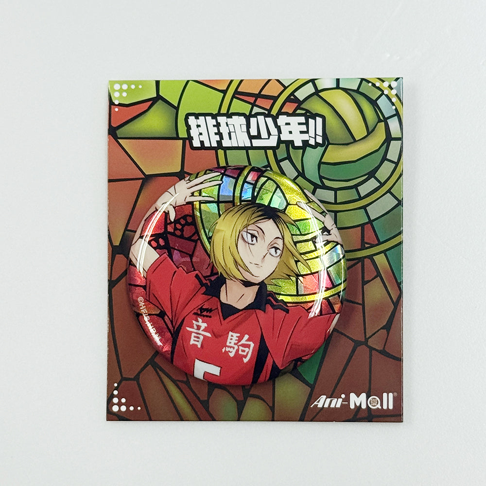 排球少年!! 彩繪玻璃風58mm徽章