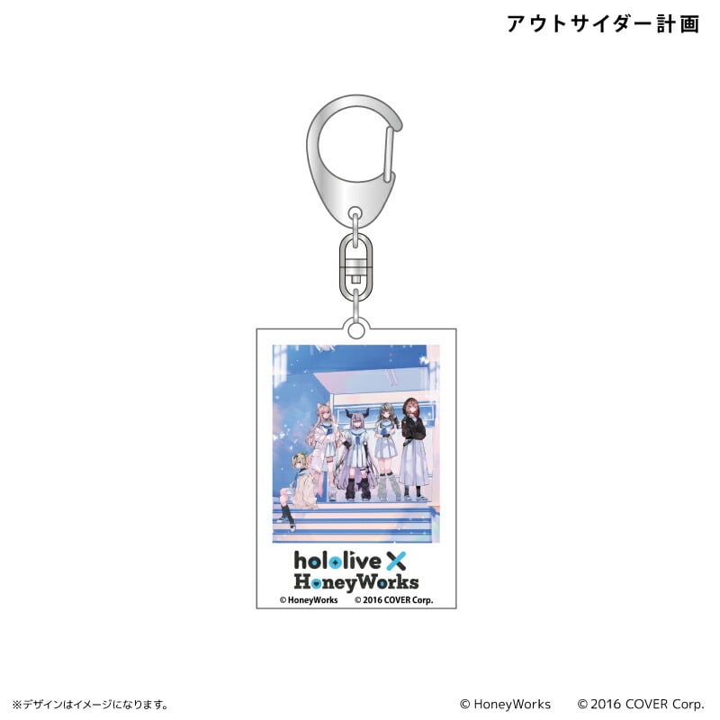 Hololive×Honey Works 壓克力 匙扣 盲抽1個 (共11款)