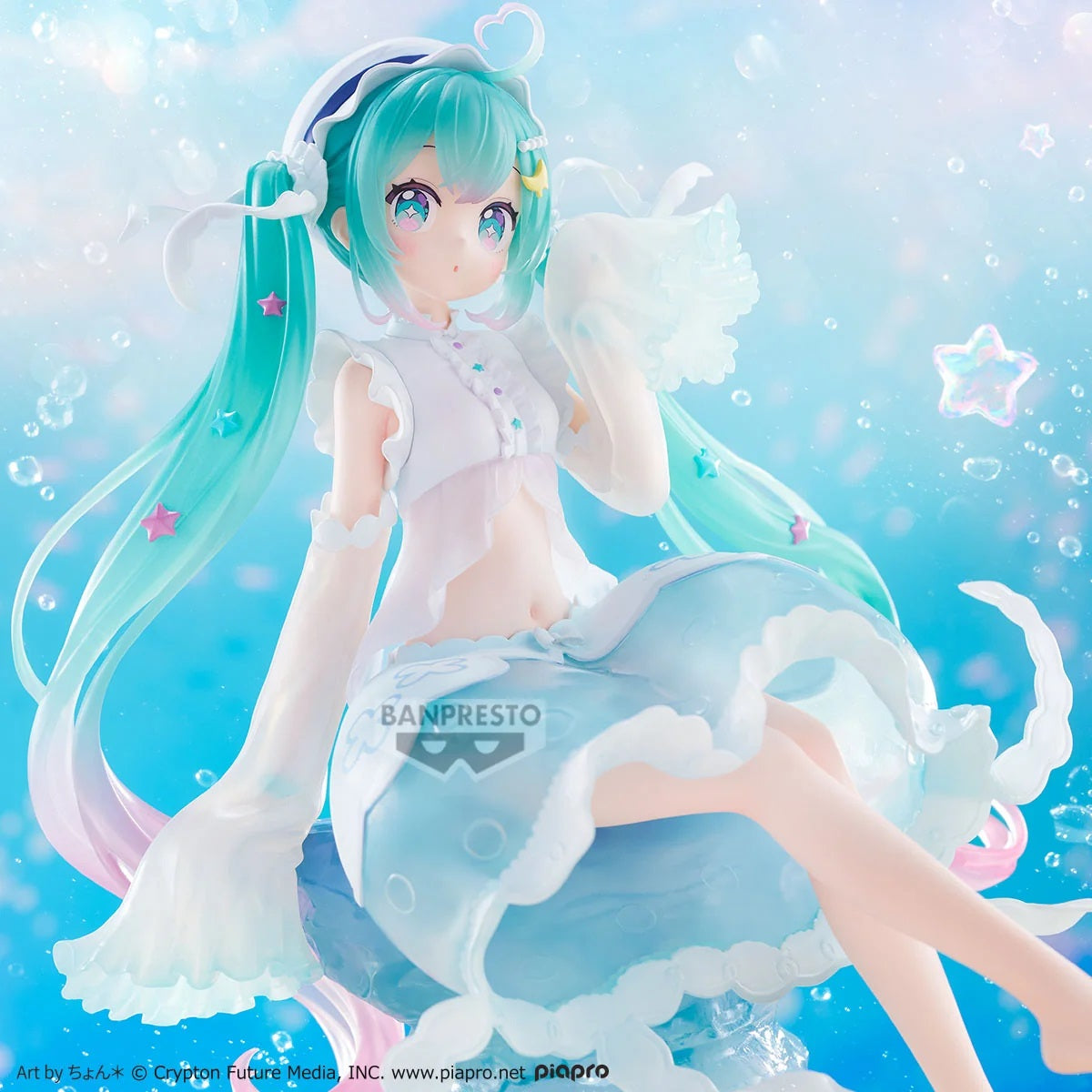 Banpresto [BANPRESTO EVOLVE ]初音未來 水母 CLEARLUXE
