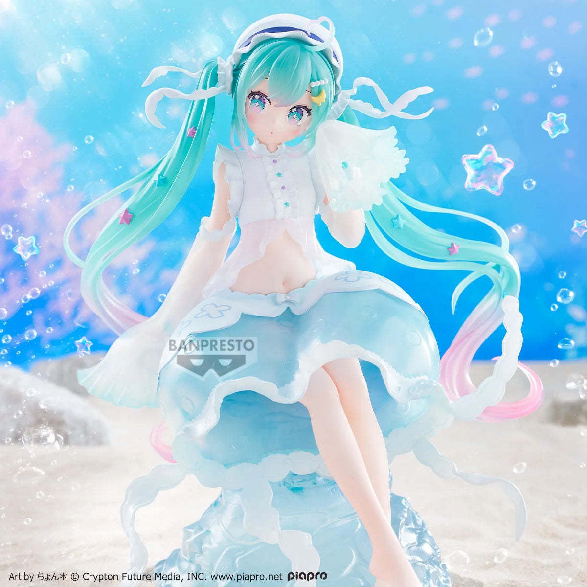Banpresto [BANPRESTO EVOLVE ]初音未來 水母 CLEARLUXE