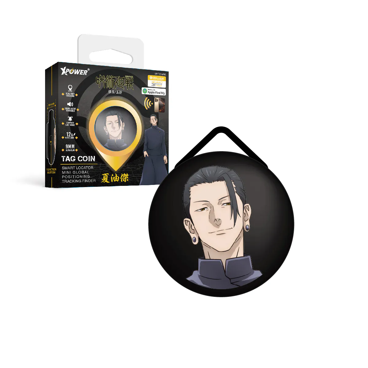 XPower《咒術迴戰》智能定位器TAG COIN TC1 