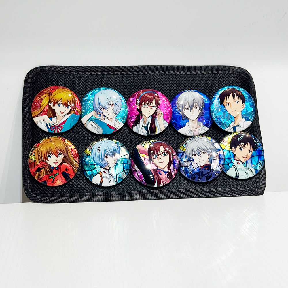 新世紀福音戰士新劇場版 58mm角色襟章 盲抽1個 (共10款)