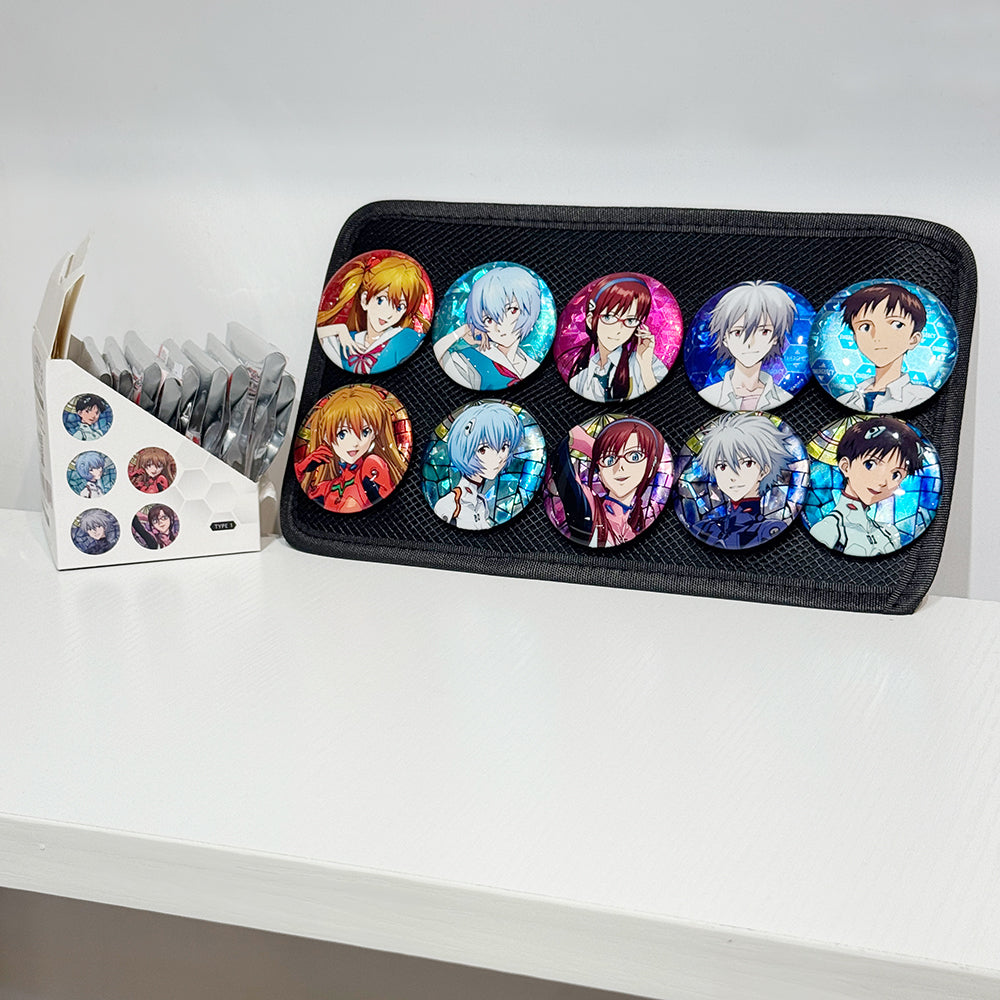 新世紀福音戰士新劇場版 58mm角色襟章 盲抽1個 (共10款)