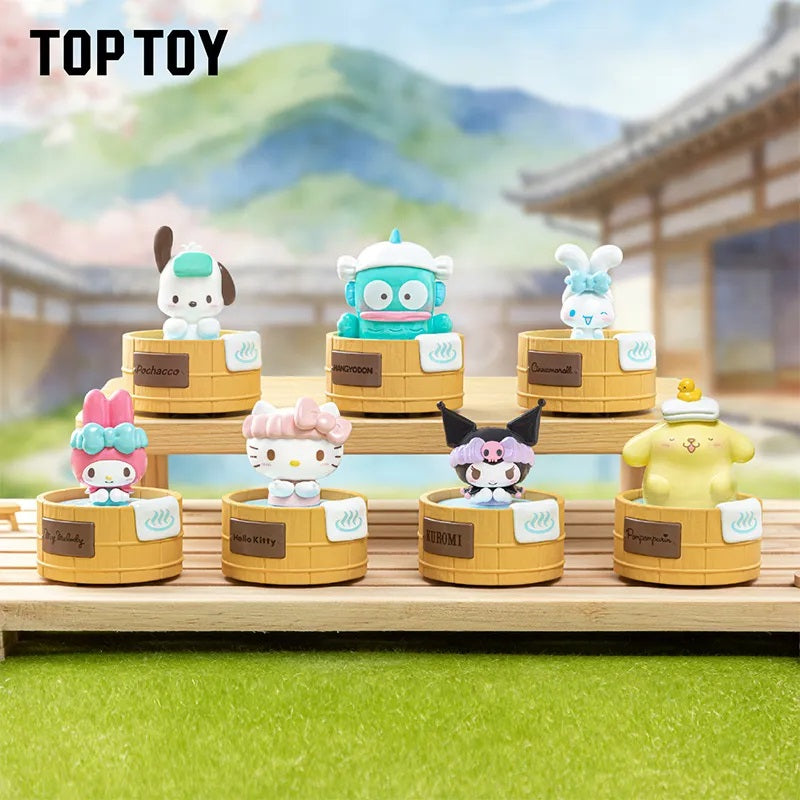 Sanrio Characters 轉轉温泉系列手辦 盲抽1個 (共7款)
