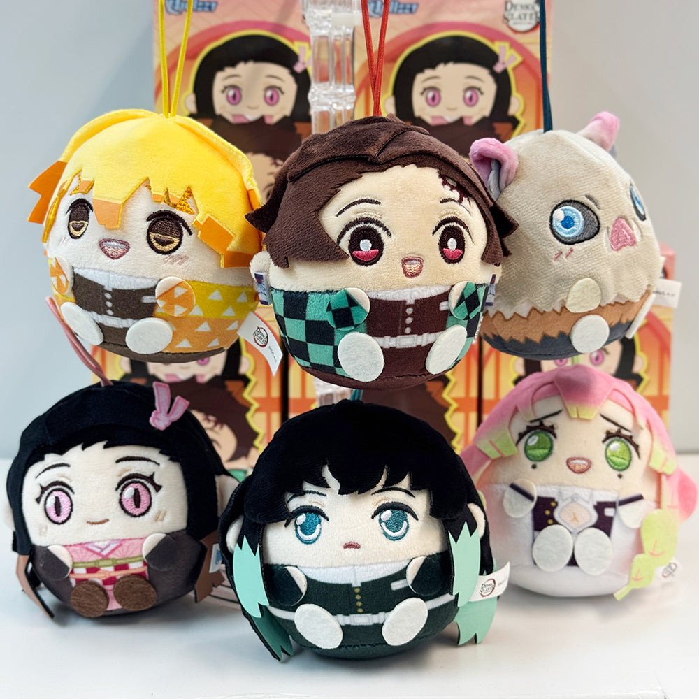 鬼滅之刃 盲盒Q版糰子公仔吊飾 盲抽1個 (共6款)