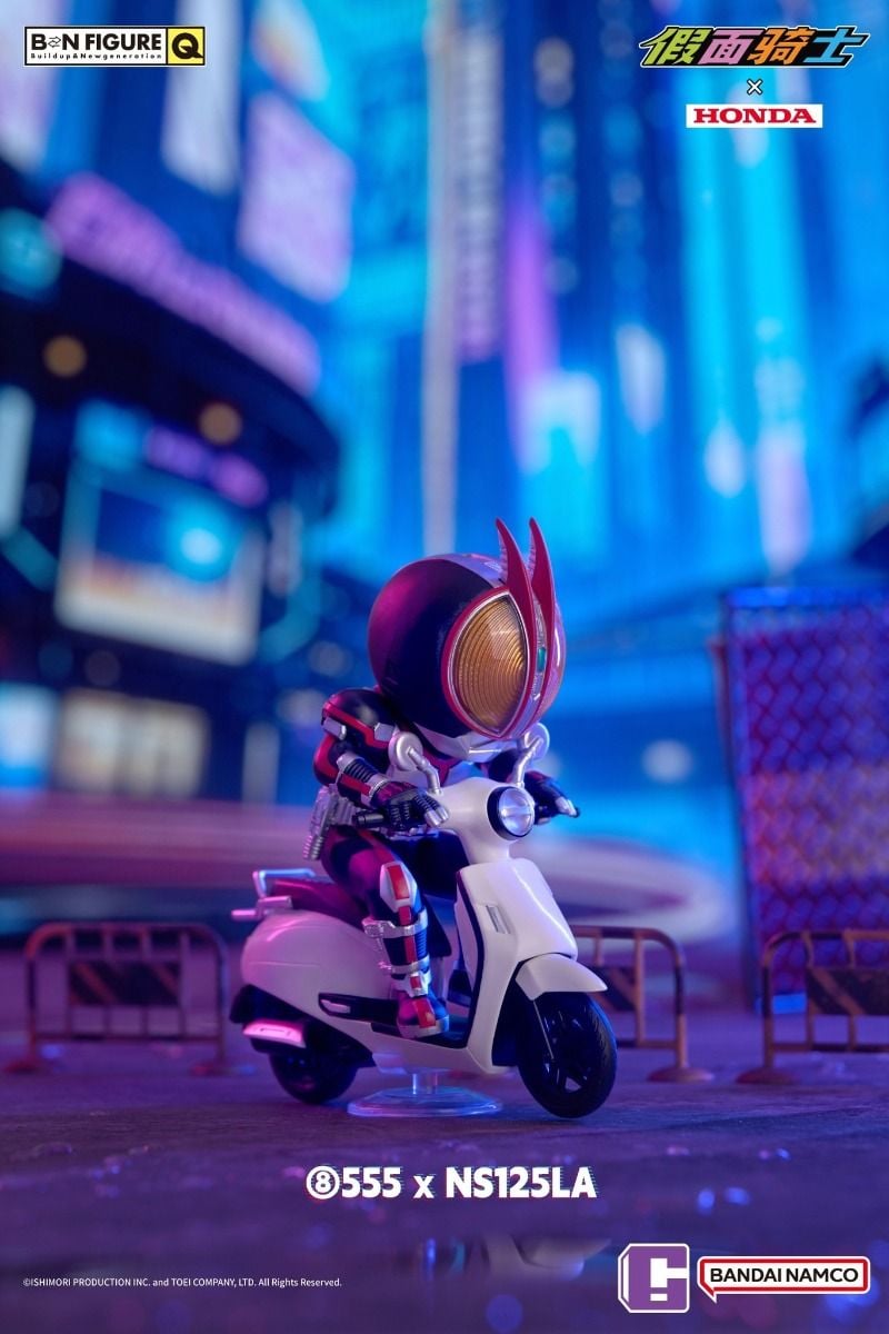 [FIGURE Q] 幪面超人 x HONDA 電單車