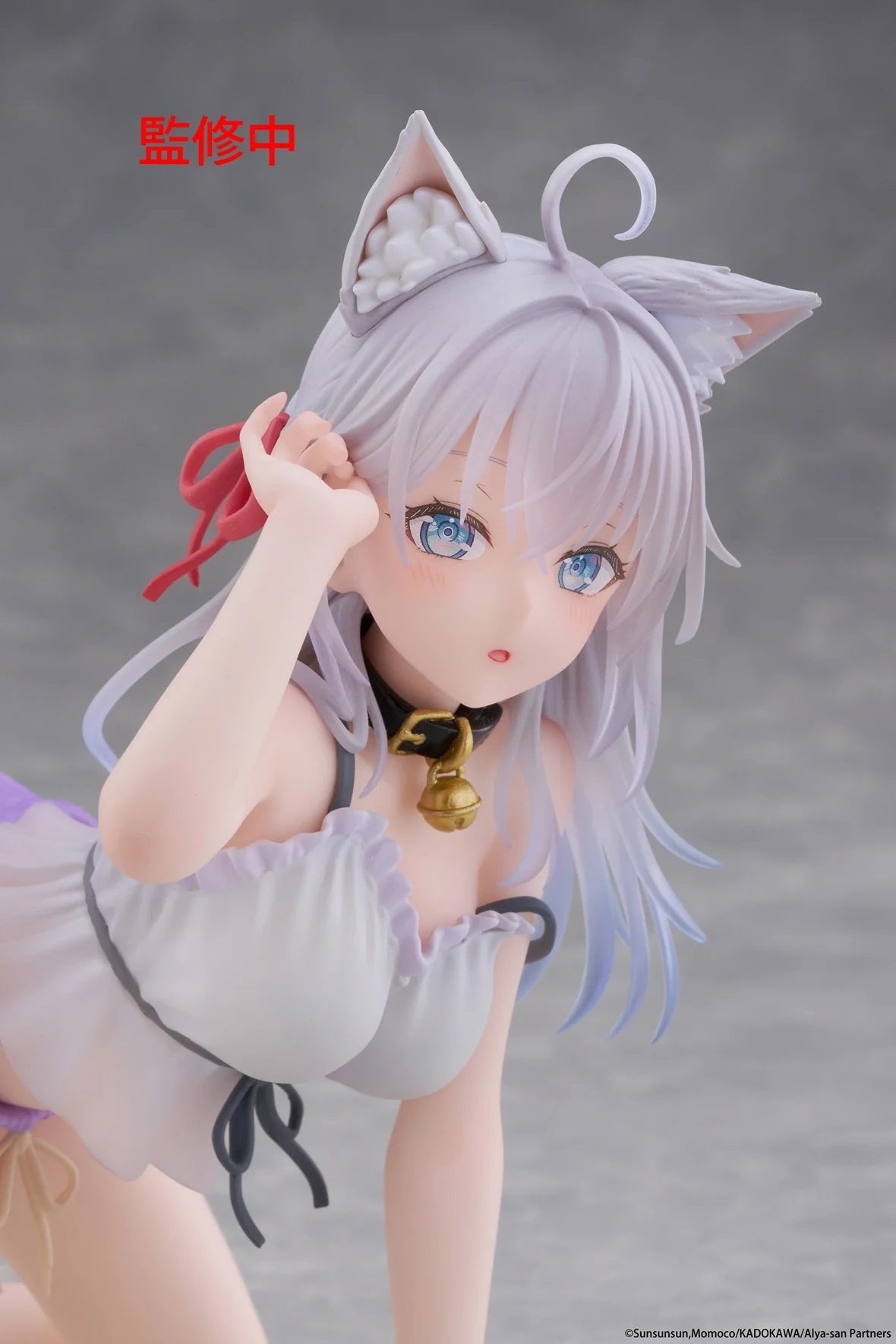 TAITO Desktop Cute Figure《不時輕聲地以俄語遮羞的鄰座艾莉同學》艾莉(Cat Ear Roomwear Ver.)