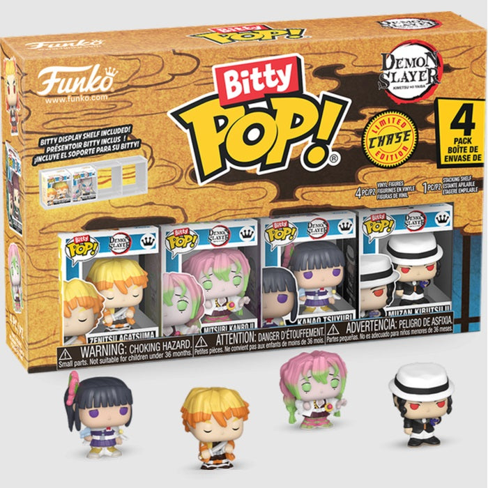 Funko Bitty POP《鬼滅之刃》3+1隱藏款 Set裝4個 善逸/蜜璃/香奈乎/?