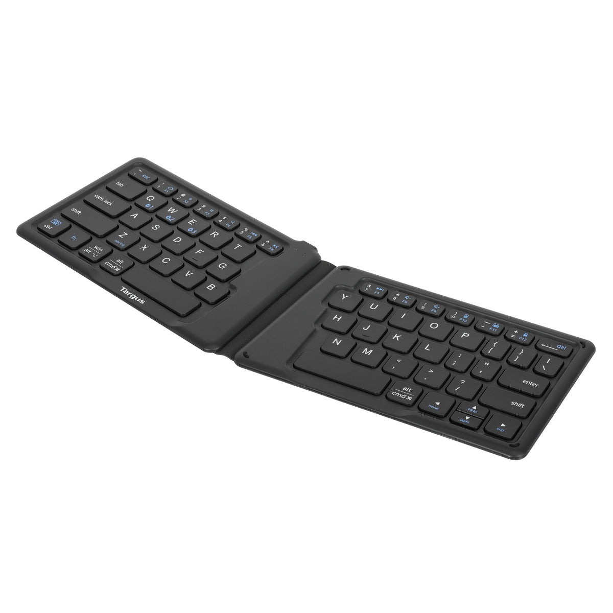 Targus AKF003 Ergonomic Foldable Bluetooth Antimicrobial Keyboard