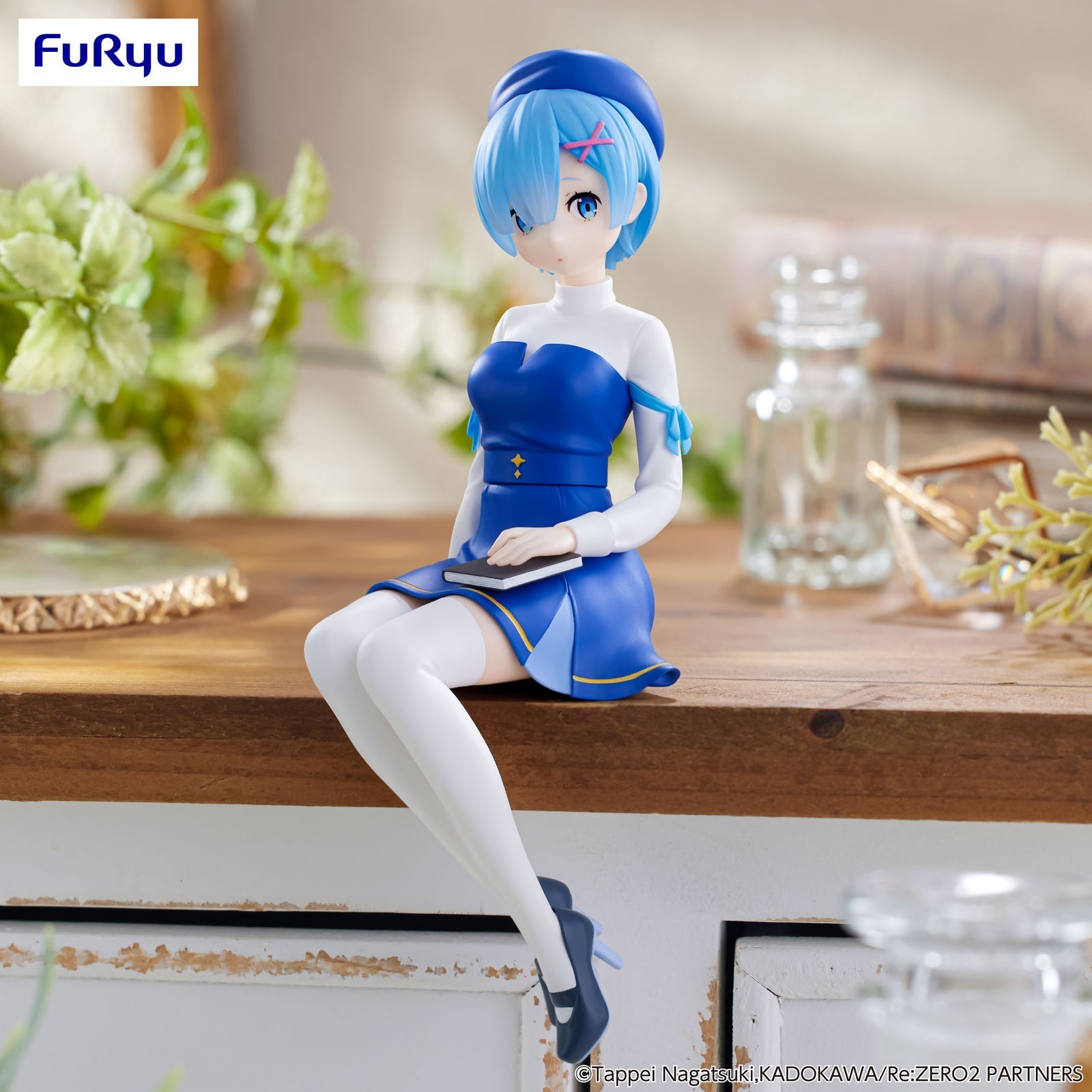 FuRyu Noodle Stopper Figure《Re:從零開始的異世界生活》雷姆(Book Girl ver.)