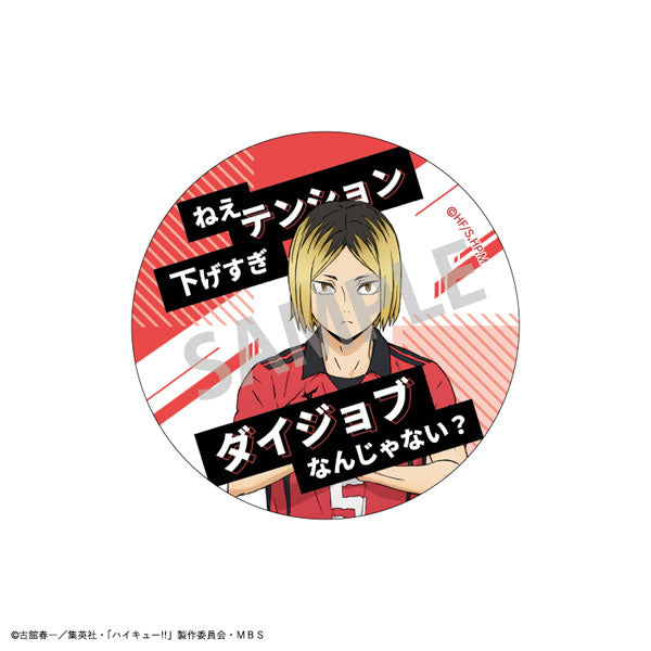 排球少年!! 名台詞襟章 [盲抽] (共7款)