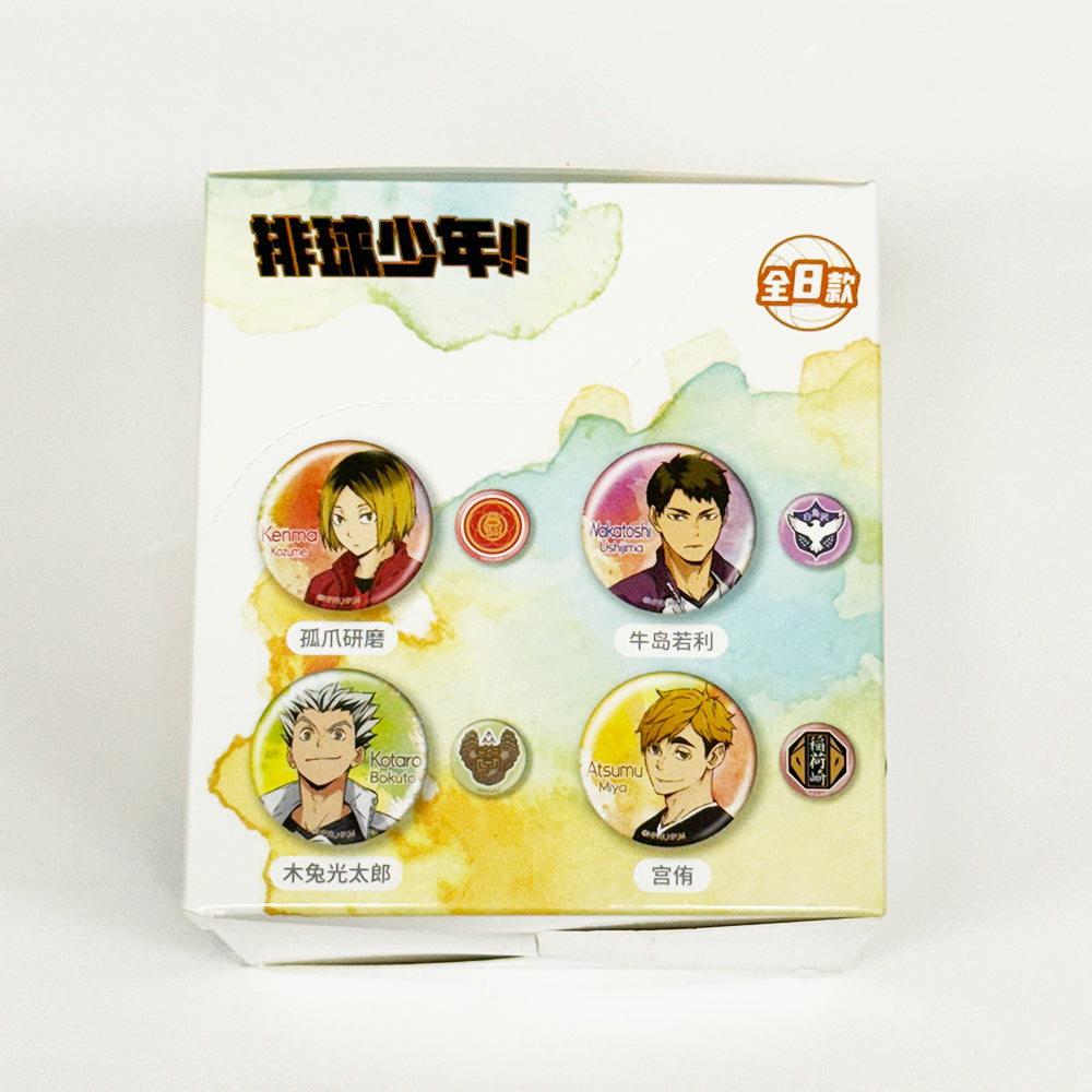 排球少年!! 高校系列徽章 [盲抽] (共8款)