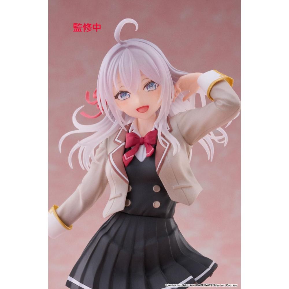 《預訂》Taito Coreful Figure《不時輕聲地以俄語遮羞的鄰座艾莉同學》艾莉 (School Uniform Ver.)《2025年8月發售》 - Microworks ACG