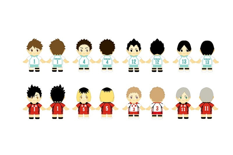 TOHO Kewpie《排球少年!!》制服款Vol.2 盲抽1隻(共8款)