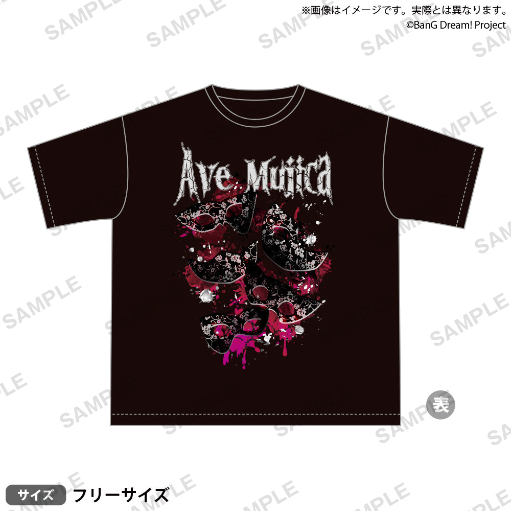 Bushiroad 《BanG Dream!》系列T-Shirt Ave Mujica 大剪影 M/free size