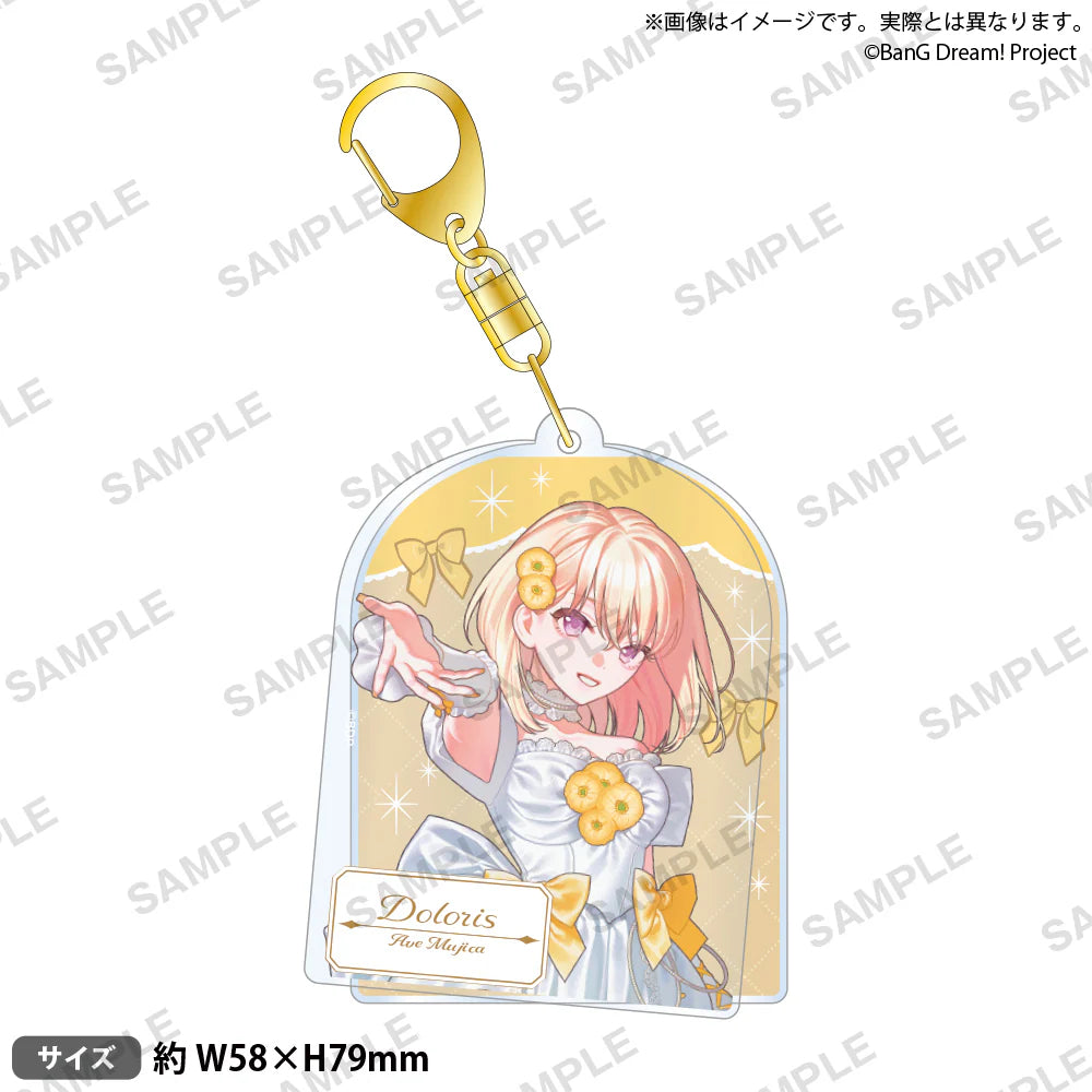 Bushiroad Creative《BanG Dream!》 Ave Mujica投影片壓克力匙扣 錦花夢 ver. Doloris