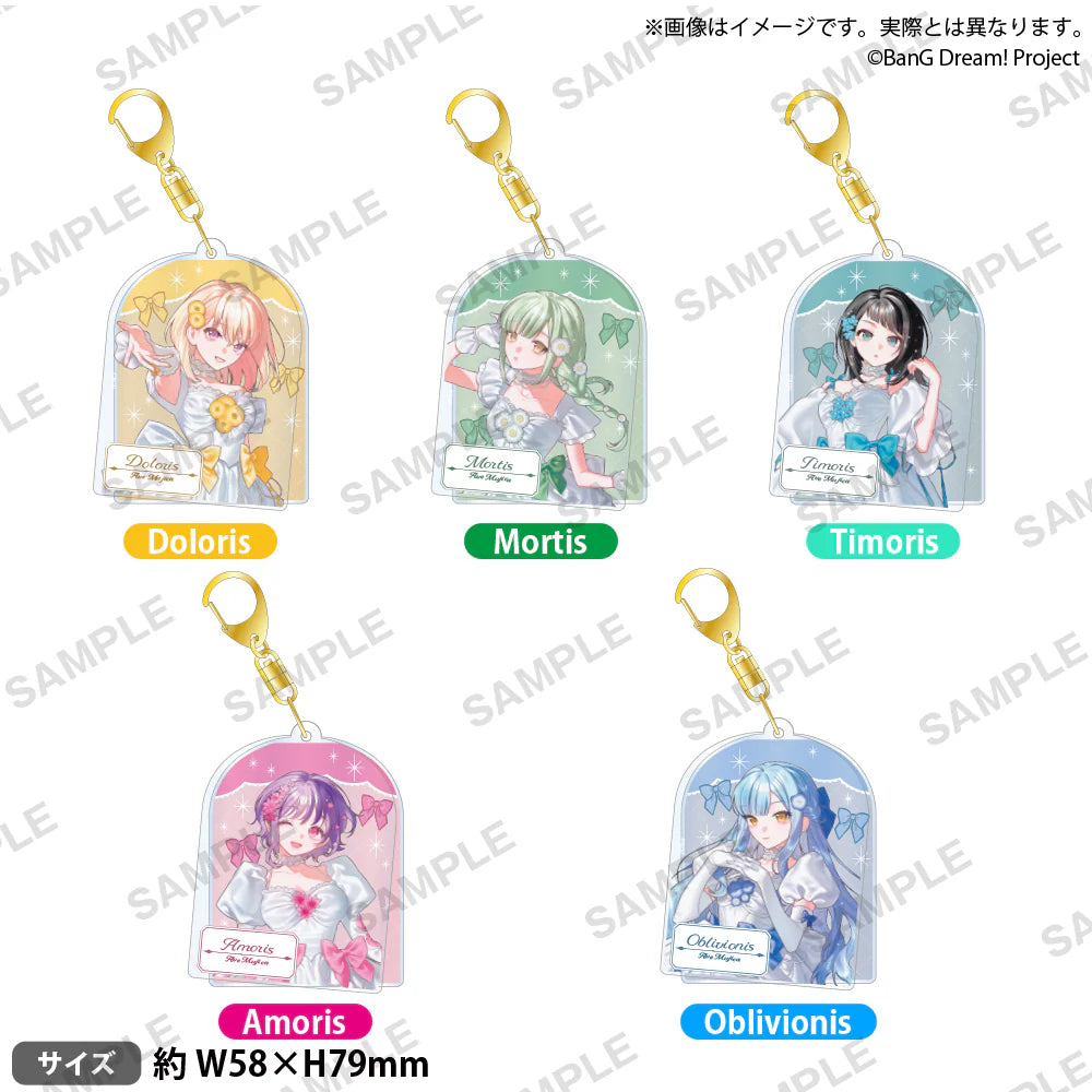 Bushiroad Creative《BanG Dream!》 Ave Mujica投影片壓克力匙扣 錦花夢 ver. Mortis