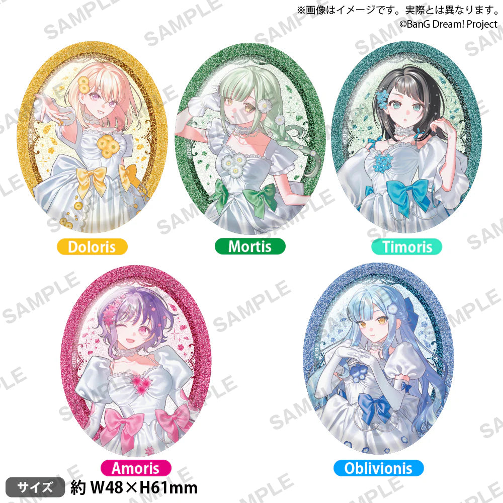 Bushiroad Creative《BanG Dream!》Ave Mujica 橢圓形襟章 錦花夢 ver. Amoris