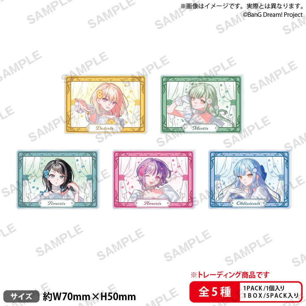 Bushiroad Creative《BanG Dream!》Ave Mujica 盲抽壓克力磚錦花夢 ver. 盲抽1個 (共5款)