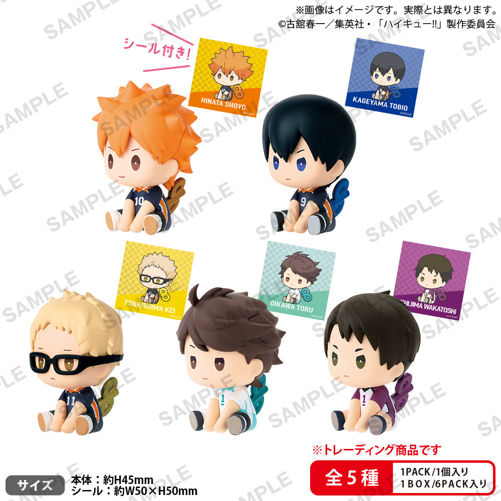 Bushiroad Creative 盒玩《排球少年！！》Petatto Clockwork Figure vol.1 1盒6隻