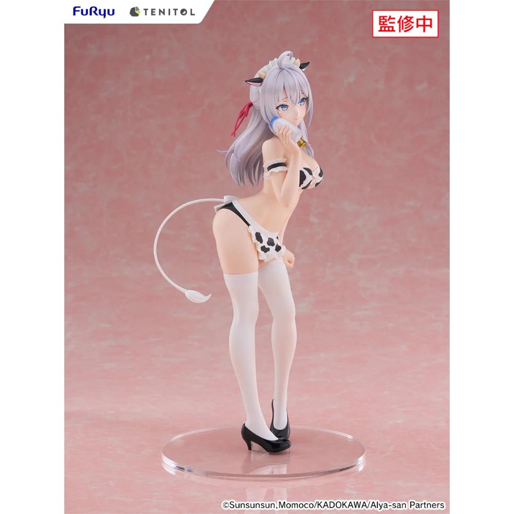 《預訂已截單》FURYU [TNL TALL]《不時輕聲地以俄語遮羞的鄰座艾莉同學》艾莉 - 乳牛裝 - Microworks ACG