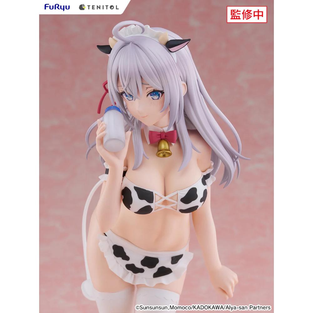 《預訂已截單》FURYU [TNL TALL]《不時輕聲地以俄語遮羞的鄰座艾莉同學》艾莉 - 乳牛裝 - Microworks ACG