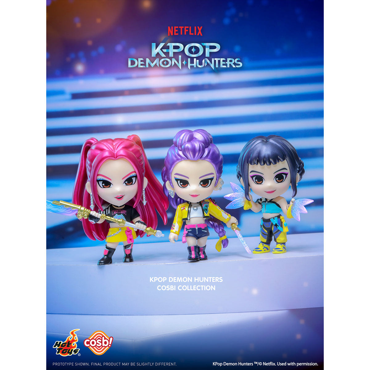 Hot Toys《Kpop 獵魔女團》COSBI 盲盒迷你人偶 盲抽1個 (共8+1隱藏款)