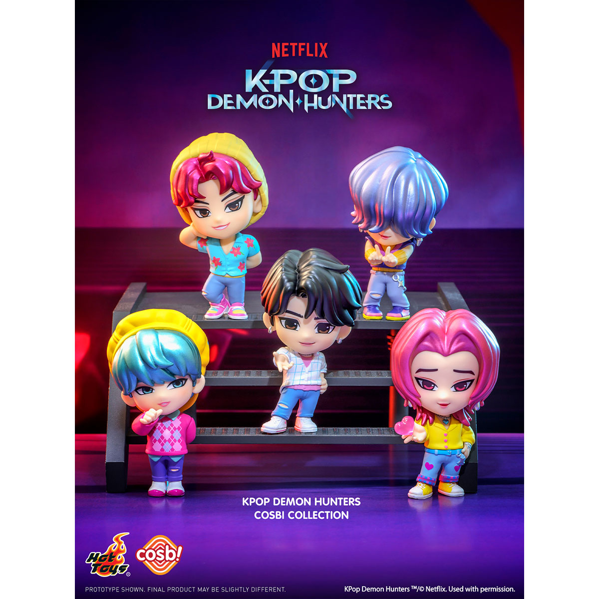 Hot Toys《Kpop 獵魔女團》COSBI 盲盒迷你人偶 盲抽1個 (共8+1隱藏款)