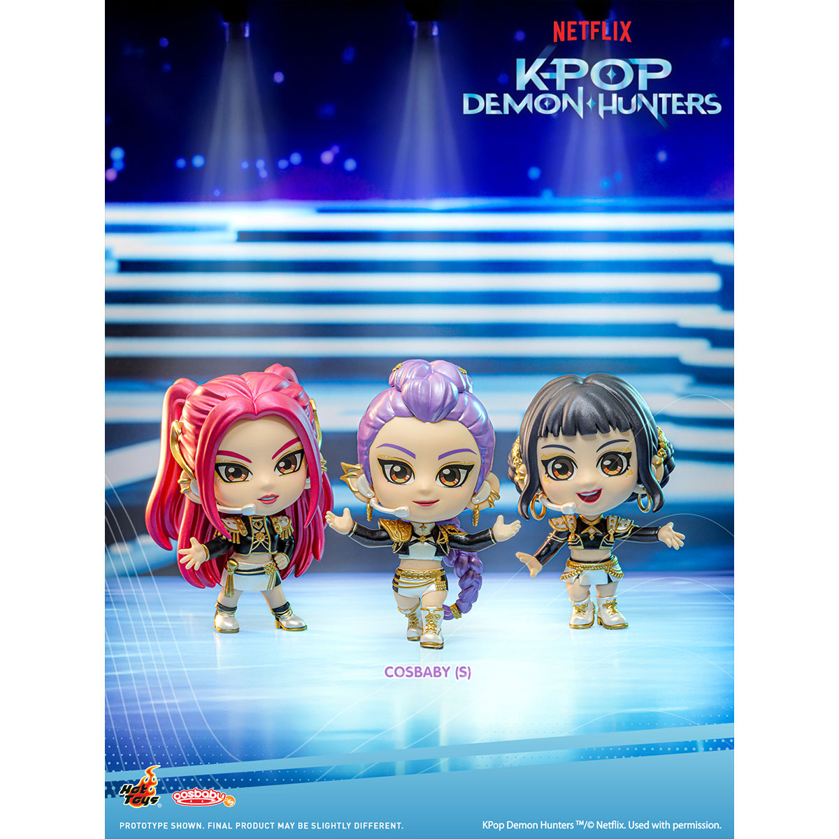 Hot Toys《Kpop 獵魔女團》COSBABY(S) 迷你珍藏人偶