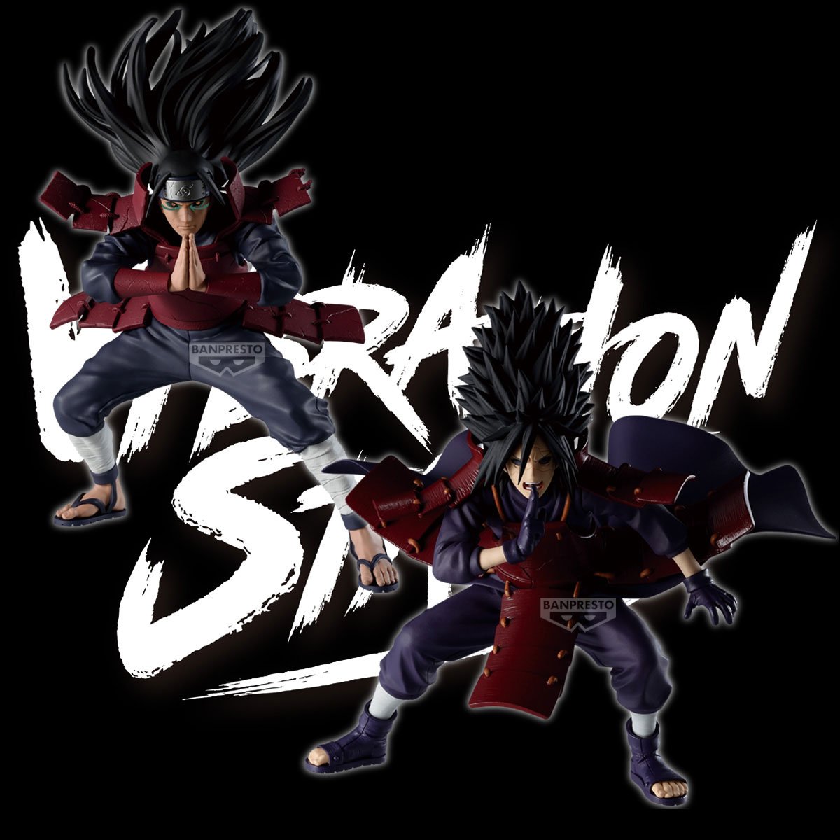 Banpresto [VIBRATION STARS] 火影忍者疾風傳千手柱間&內輪摩馱羅