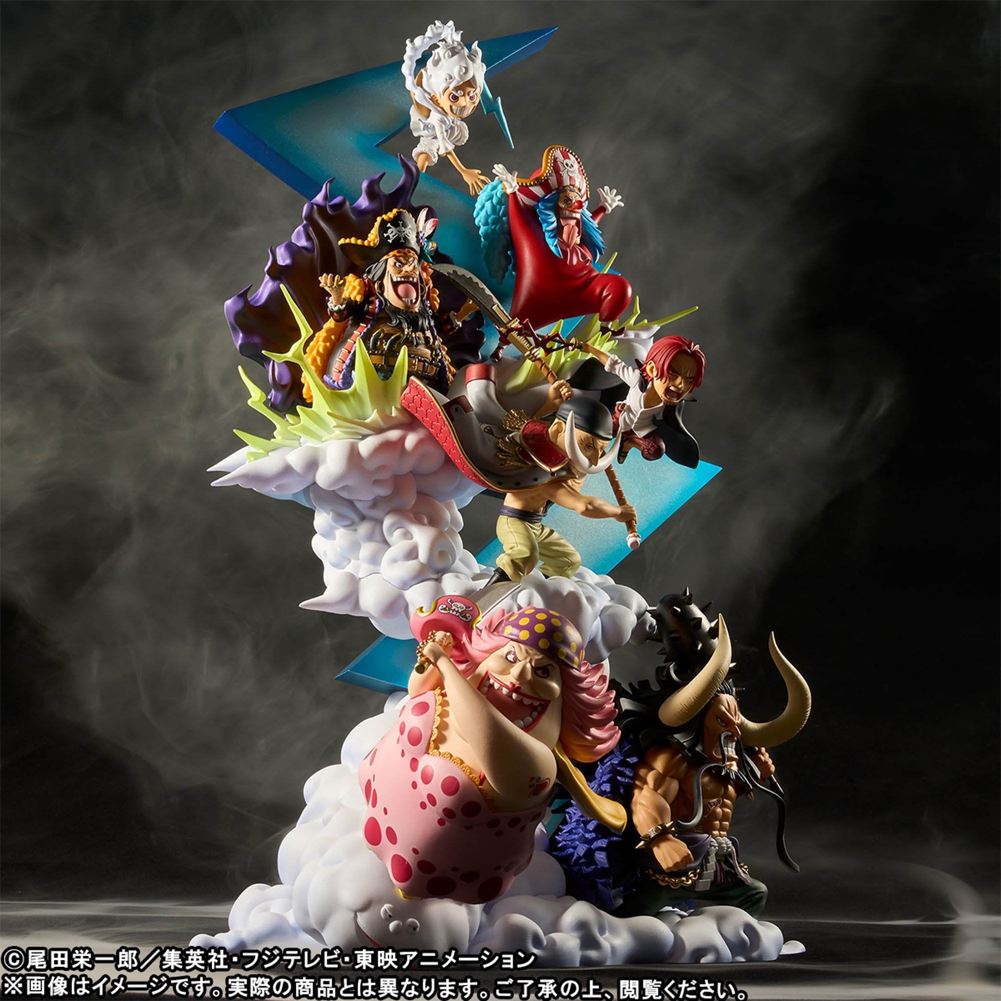 Banpresto [WCF Premium] 海賊王 舊& 新四王